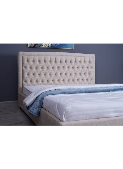 Buy Bianca Headboard Chanel Beige 200x125 cm in UAE