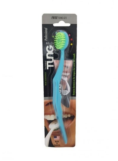 Buy Tung The Original Tongue Brush Green & Blue in Saudi Arabia