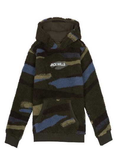 اشتري Jack Wills Borg Camo Hoodie في السعودية