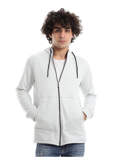 Buy Front Pockets Zipped Hoodie in Egypt