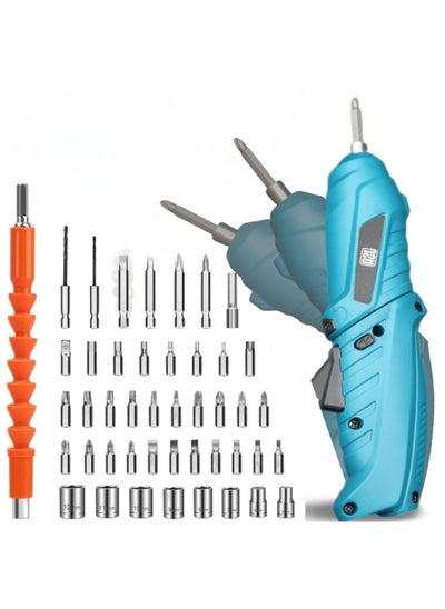 Buy 3.6V Folding Battery Screwdriver with Flashlight JSA in Saudi Arabia