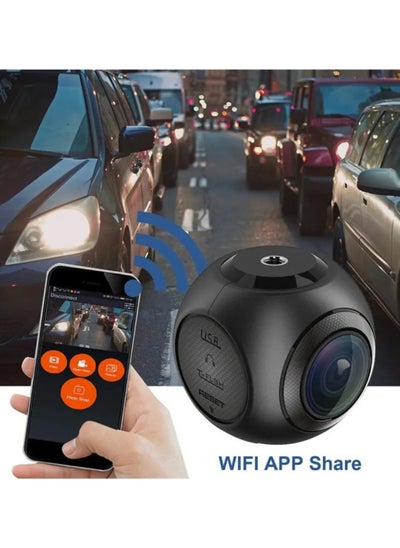 اشتري A9-D Car Recorder Driving Recorder Support 170 Degree Full HD Convenient APP Connection Vehicle Dash Cam في السعودية