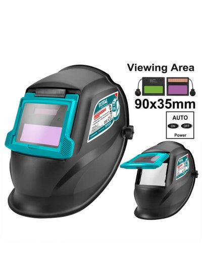 Buy Automatic electronic welding helmet, 90 x 35 mm in Saudi Arabia