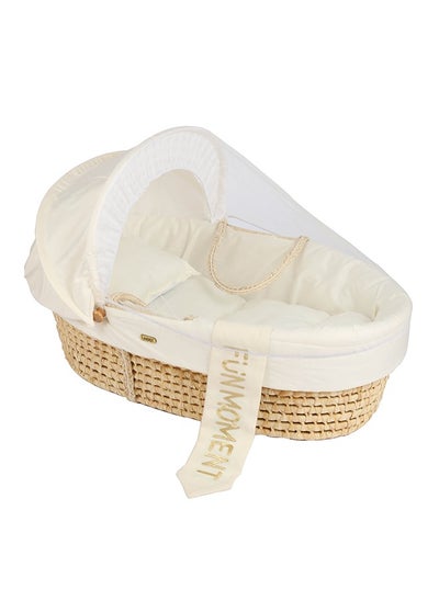 Buy Moses Basket Baby Bed with Mosquito Net in Saudi Arabia