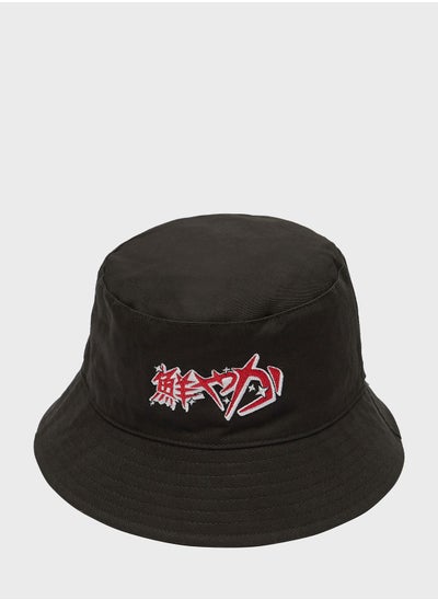 Buy Anime Embroidered Bucket Hat in Saudi Arabia