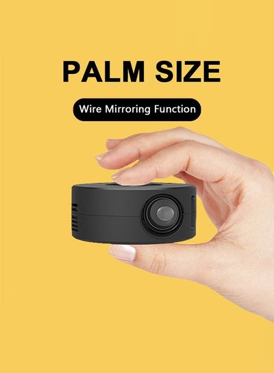Buy Ultra Mini Portable Projector Black in UAE
