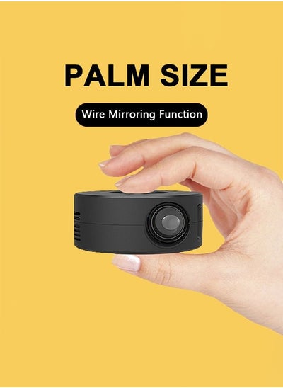 Buy Ultra Mini Portable Projector Black in UAE