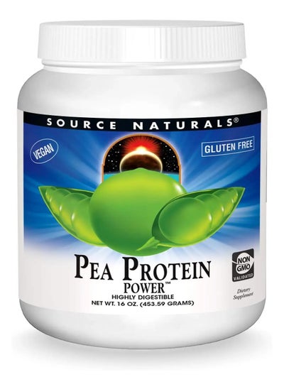 Buy Source Naturals Pea Protein Power (Pea Protein) 453.59 g in Saudi Arabia