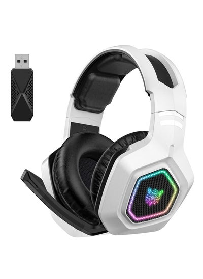 Buy B100 LED Lights Wireless Gaming Headset With Microphone in Saudi Arabia