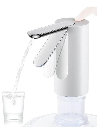 Buy Water Dispenser Pump Household Electric Foldable Barreled Water Suction Device Desktop Mineral in UAE