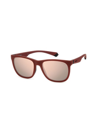 اشتري Unisex UV Protection Square Sunglasses - Pld 2140/S Mtburg Bk 55 - Lens Size: 55 Mm في السعودية