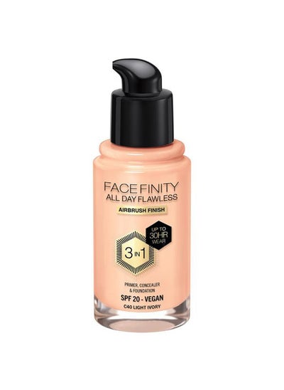 Buy Facefinity 3-In-1 All Day Flawless Liquid Foundation in Egypt