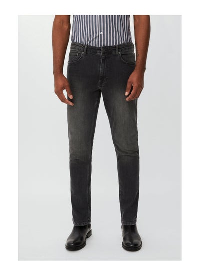 Buy Slim Leg Stretch Grey Jean in UAE