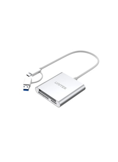 اشتري USB 3.0 3 Ports Memory Card Reader with USB-C Adapter في الامارات