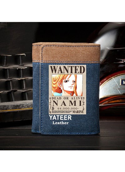 اشتري New ONE PIECE Canvas Vertical Wallet في الامارات