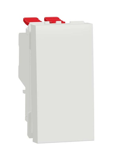 Buy Schneider Electric Switch, New Unica, Intermediate, 10Ax, 1 Module, Screwless Terminals, Untreated, Ip4X, White in Egypt