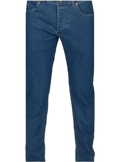 Buy Men's plain blue jeans in Egypt