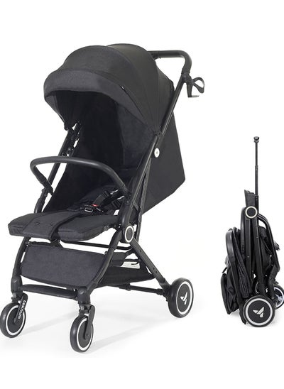 Buy Teknum Travel Cabin Stroller with Coffee Cup Holder - Black in Saudi Arabia