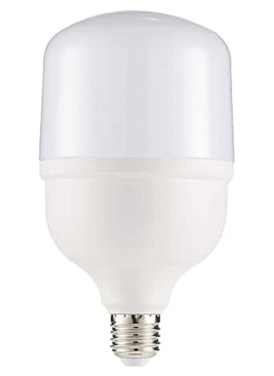 Buy 30w E27 Edison Screw Type Daylight Cool White 6500k Led Power Saving Plastic-coated Aluminum T-shape Lamp Bulb Light 2700lm Ac170-250v 50-60hz in UAE