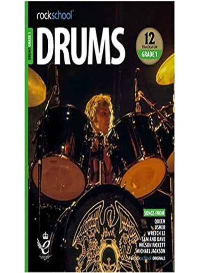 Buy Rockschool Drums Grade 1 2018 by Various Paperback in UAE