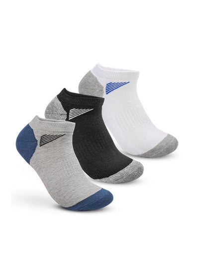 Buy STITCH Men's Pack of 3 Half Terry Ankle Casual Socks in Egypt