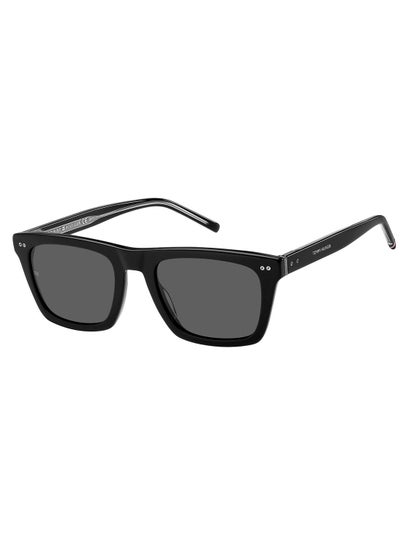 Buy Men Rectangular Sunglasses TH 1890/S BLACK 52 in UAE