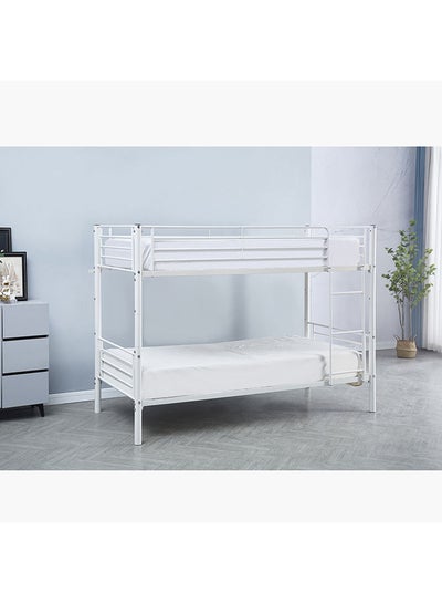 Buy Vanilla Single Bunk Bed 210x153x97.5 cm in UAE
