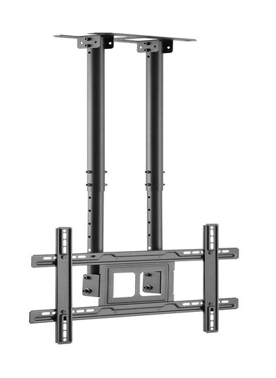 Buy Heavy-Duty TV Ceiling Mount for 37"-90" Screens | 50kg Capacity | Adjustable Tilt & Cable Management | Fine Texture Black Finish in UAE