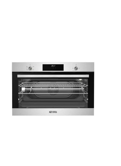 Buy General Supreme Built-in Gas Oven, 90CM, 110L, Turbo fan, Stainless Steel, Turkey in Saudi Arabia