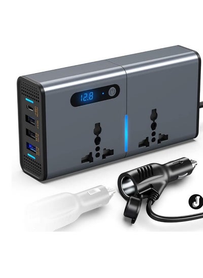 اشتري "New 200W DC/AC Inverter with USB & Type-C Ports – Power Up On the Go" في الامارات