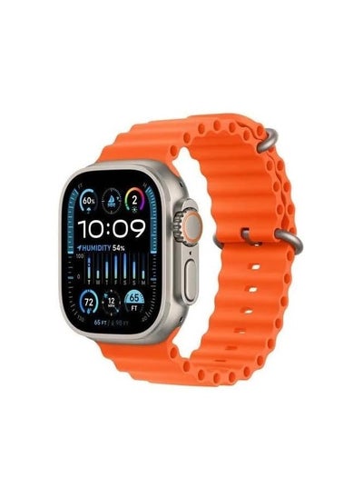 Buy HK9 ULTRA Series 9 (2024) SmartWatch 2.12 Inch SUPER AMOLED Display Orange in Egypt