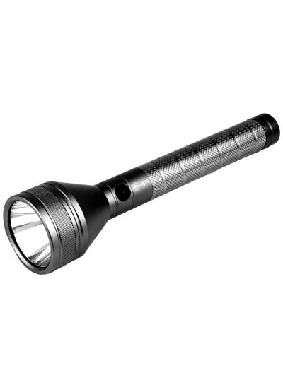 Buy Ultra-Bright USB Rechargeable Torch Flashlight 2200m Coverage 4 Hours Runtime 4000mAh Battery in UAE