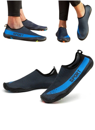 Buy Excellent Water Sports Shoes, Swimming Shoes Diving Shoes Beach Shoes Surfing Sneakers, Quick Dry, Comfortable Aqua Footwear, Perfect for Swimming, Beach, Pool, River, Yoga, Boating, Outdoor, Hiking in Saudi Arabia