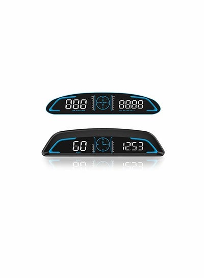 Buy Digital GPS Speedometer Universal Heads Up Display for Car 5.5 inch Large LCD Display HUD with MPH Speed Fatigued Driving Alert Overspeed Alarm Trip Meter for All Vehicle in Saudi Arabia