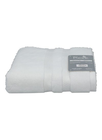 Buy Lucaluca Luxurious Cotton Highly Absorbent Hand Towel White 50 x 100 cm in Saudi Arabia