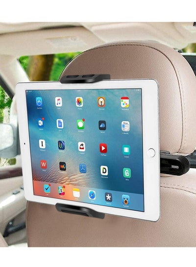 Buy Car Tablet Holder, Headrest Mount for Tablet such as Galaxy Tabs, Other 4.7 -12.9" Cell Phones and Tablets in UAE