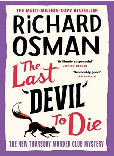 Buy The Last Devil To Die The Thursday Murder Club 4 by Osman, Richard Hardcover in UAE