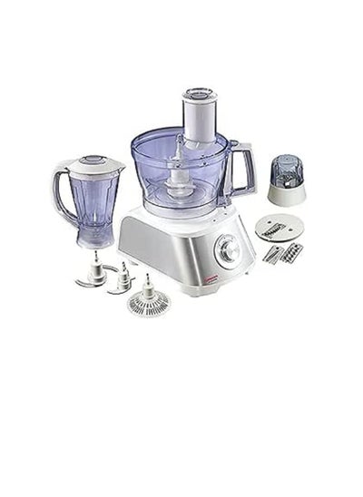 اشتري Food Processor 1000W 1000 W FP-1000S Silver/White/Clear في مصر