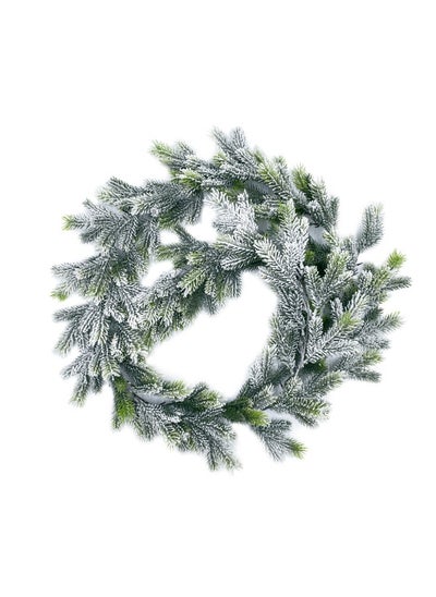 Buy Gulf Flowers Christmas Garland – Snow Finish Holiday Decoration in UAE