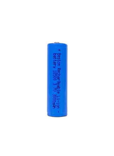 Buy Beston 3.7V 18500 3000mAh High Tip Rechargeable Lithium Battery - Pack of 1 in UAE