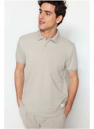 Buy Man Polo T-Shirts Stone in Egypt