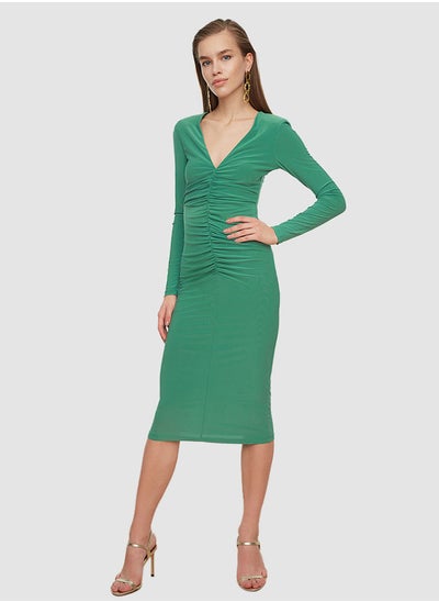 Buy Draped Bodycon Dress in Saudi Arabia