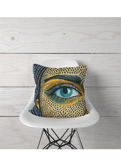 Buy Decorative Pillow Beautiful Female Eye in Egypt