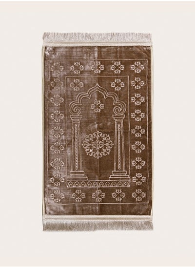 Buy Velvet Prayer Rug - Design may vary in Egypt