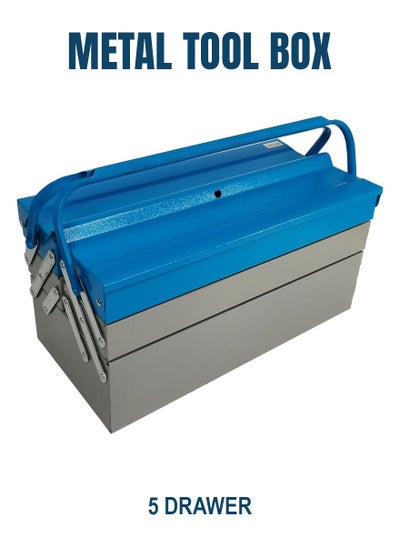 Buy The WINNER 53cm Metal Tool Box 5 Drawer Tool Box Organizer Garage Tool Case For Home Company Workshop in Saudi Arabia