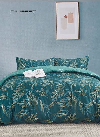 Buy Cedric Duvet Set (Without Filling) 100% Microfibre 3pcs in Saudi Arabia