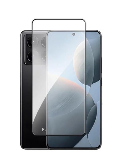 Buy Xiaomi Poco X6 screen protector Screen Protector, Premium 9H Hardness Tempered Glass Anti-Scratch Resistance Bubble Free Screen Protector for Xiaomi Poco X6 2024 (Black) in UAE