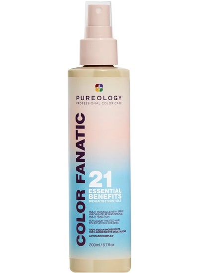 اشتري Color Fanatic Leave-in Conditioner | Hair Treatment and Detangler Spray | Smooths Frizz and Protects Hair Color From Fading | Heat Protectant | Vegan | 6.7 Fl Oz في الامارات