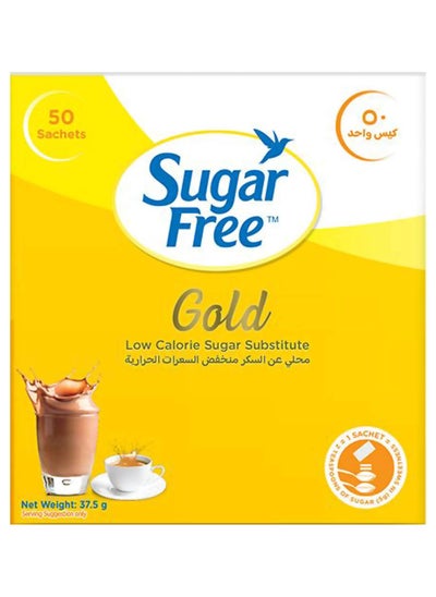 Buy Gold Low Calorie Sweetener 50 Sachets 37.5 G in UAE