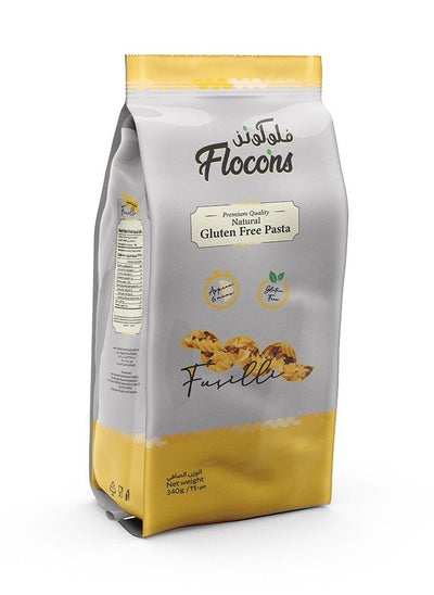 اشتري Premium Quality Natural Gluten-Free Fusilli Pasta 340g في الامارات